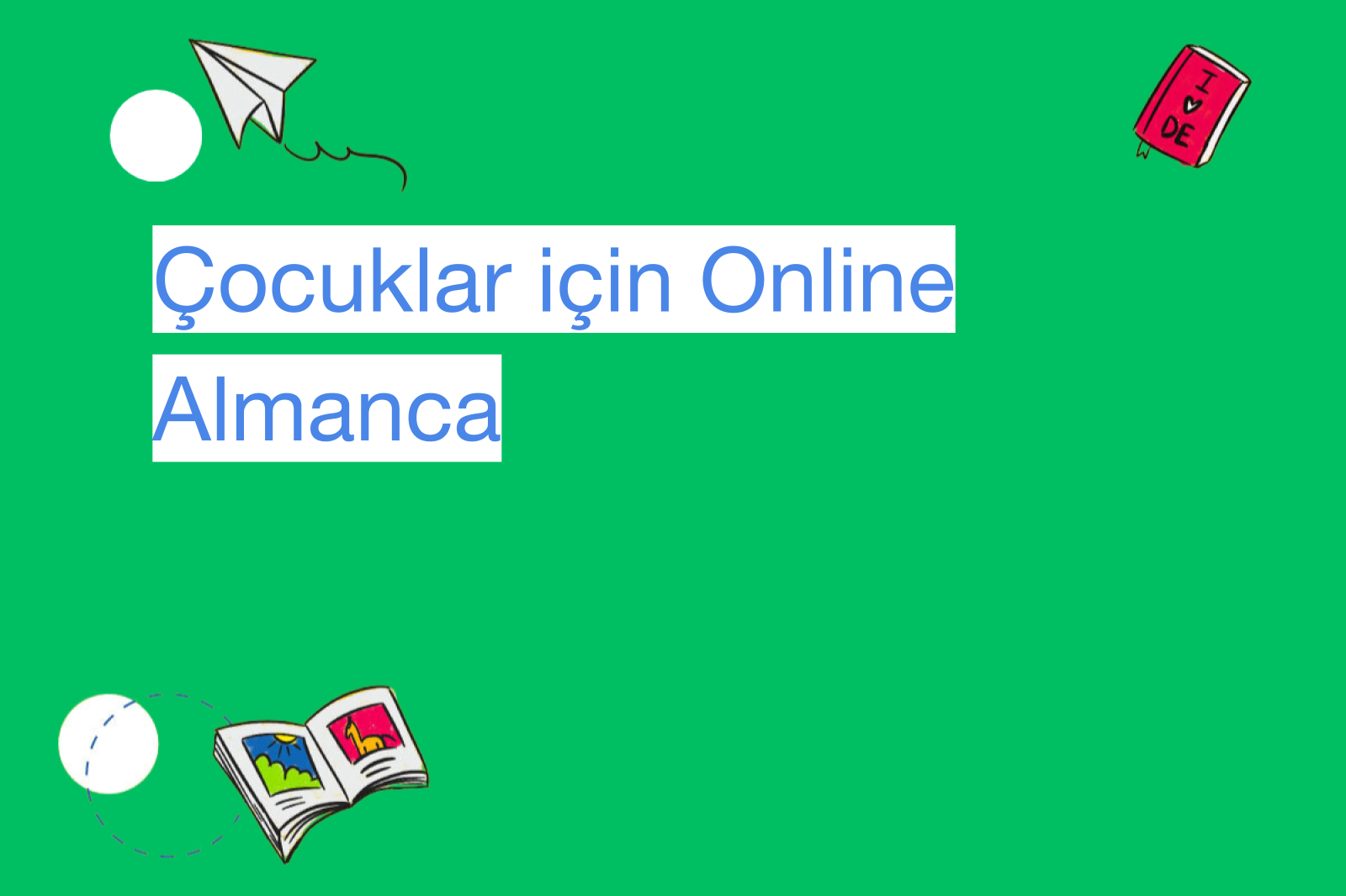 Çocuklar için Online Almanca