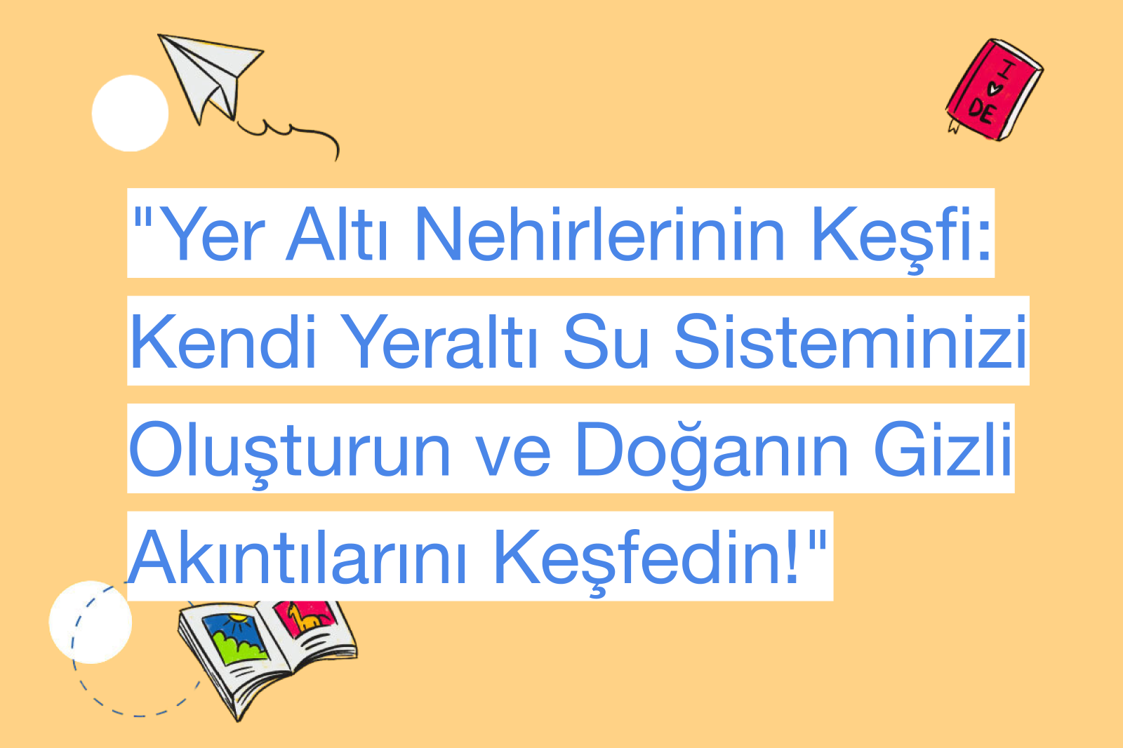 "Yer Altı Nehirlerinin Keşfi: Kendi Yeraltı Su Sisteminizi Oluşturun ve Doğanın Gizli Akıntılarını Keşfedin!"