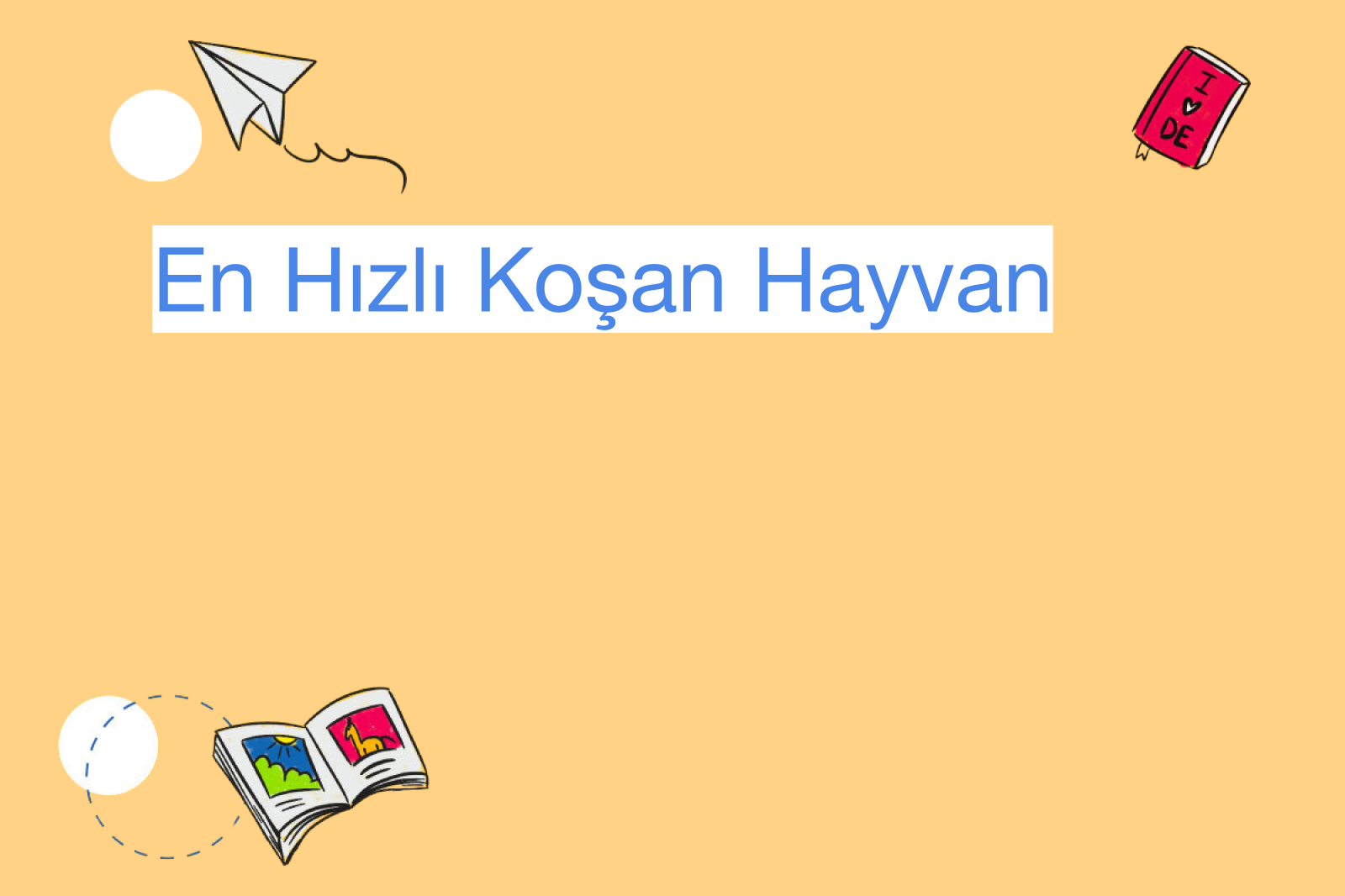 En Hızlı Koşan Hayvan